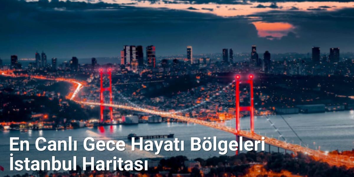 En Canlı Gece Hayatı Bölgeleri İstanbul Haritası - istanbulgece.net.tc