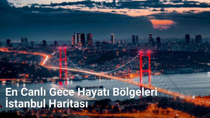 En Canlı Gece Hayatı Bölgeleri İstanbul Haritası - istanbulgece.net.tc